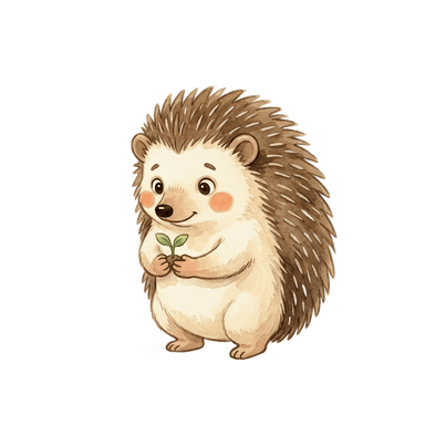 Stachi, das Erntezeit-Maskottchen